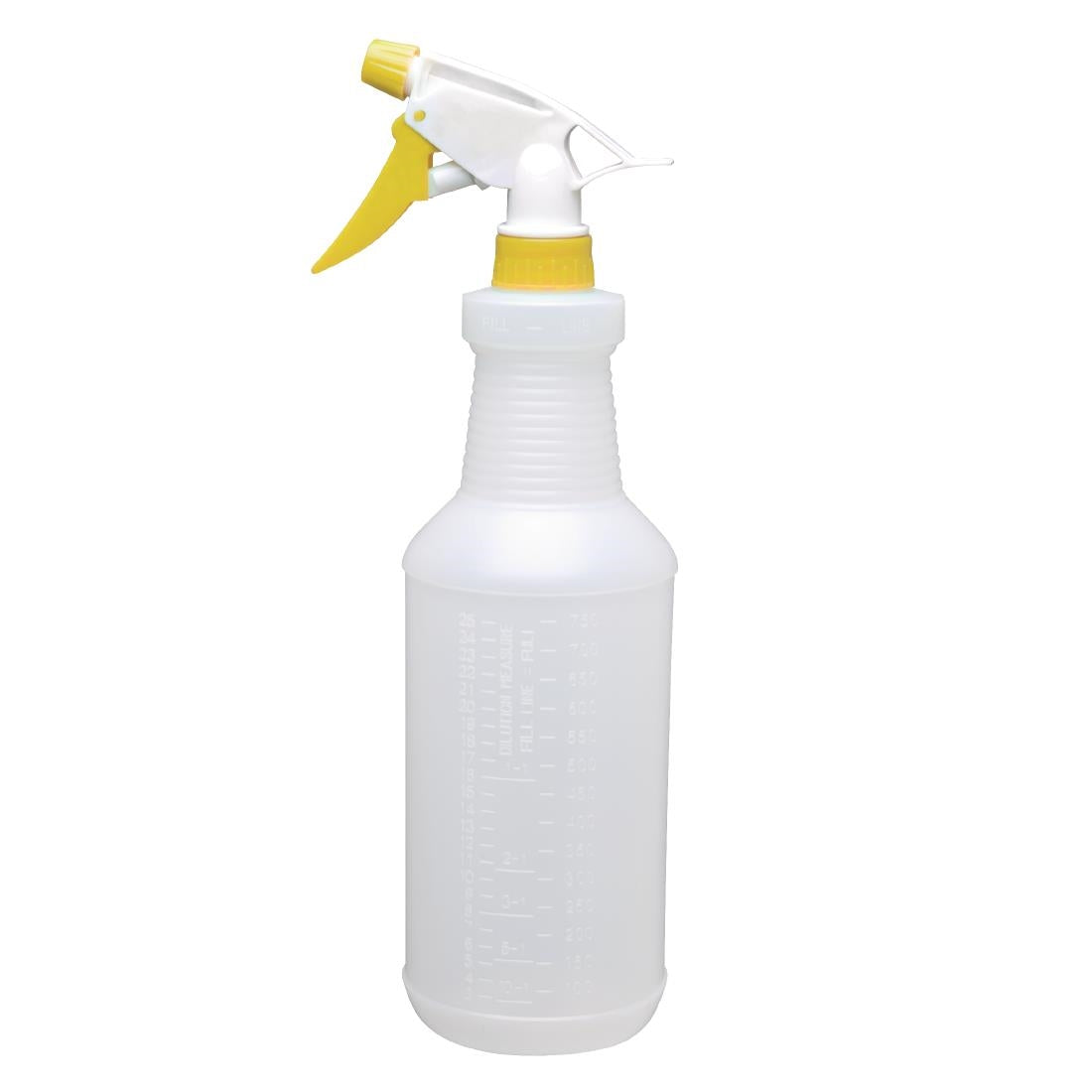 Colour Coded Trigger Spray Bottle - Yellow