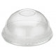 Clear Dome Lid with Hole for Smoothie Cup RPET (98mm)