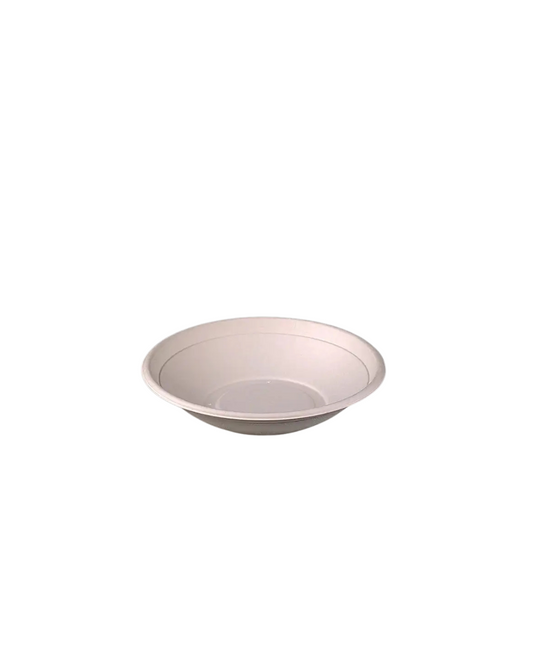 Bagasse Bowl Buddha Round (910ml/32oz) White