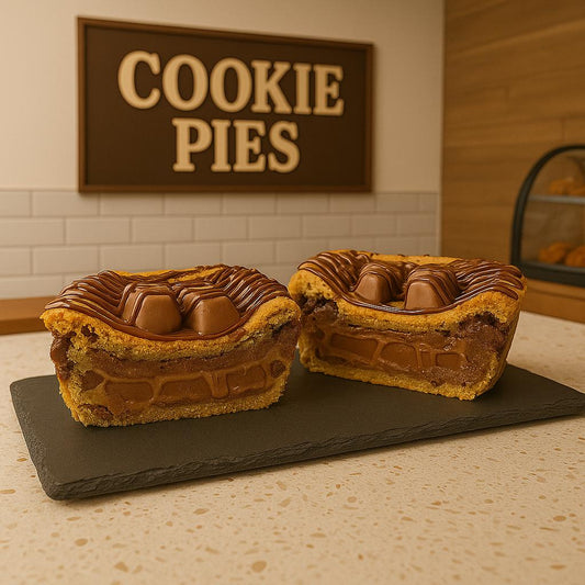 Rolo Cookie Dough Pie
