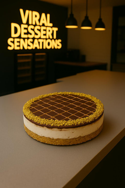 Viral Dubai Large Cheesecake