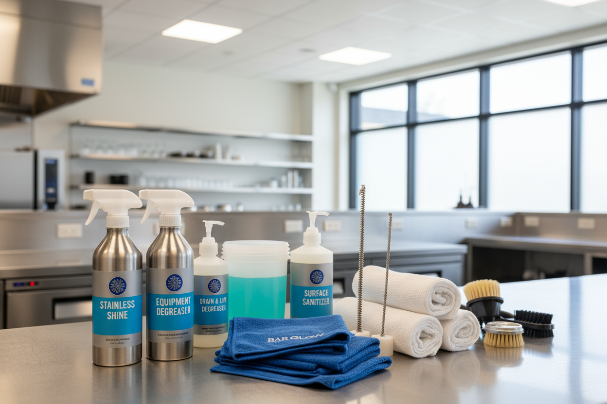 bar cleaning products 