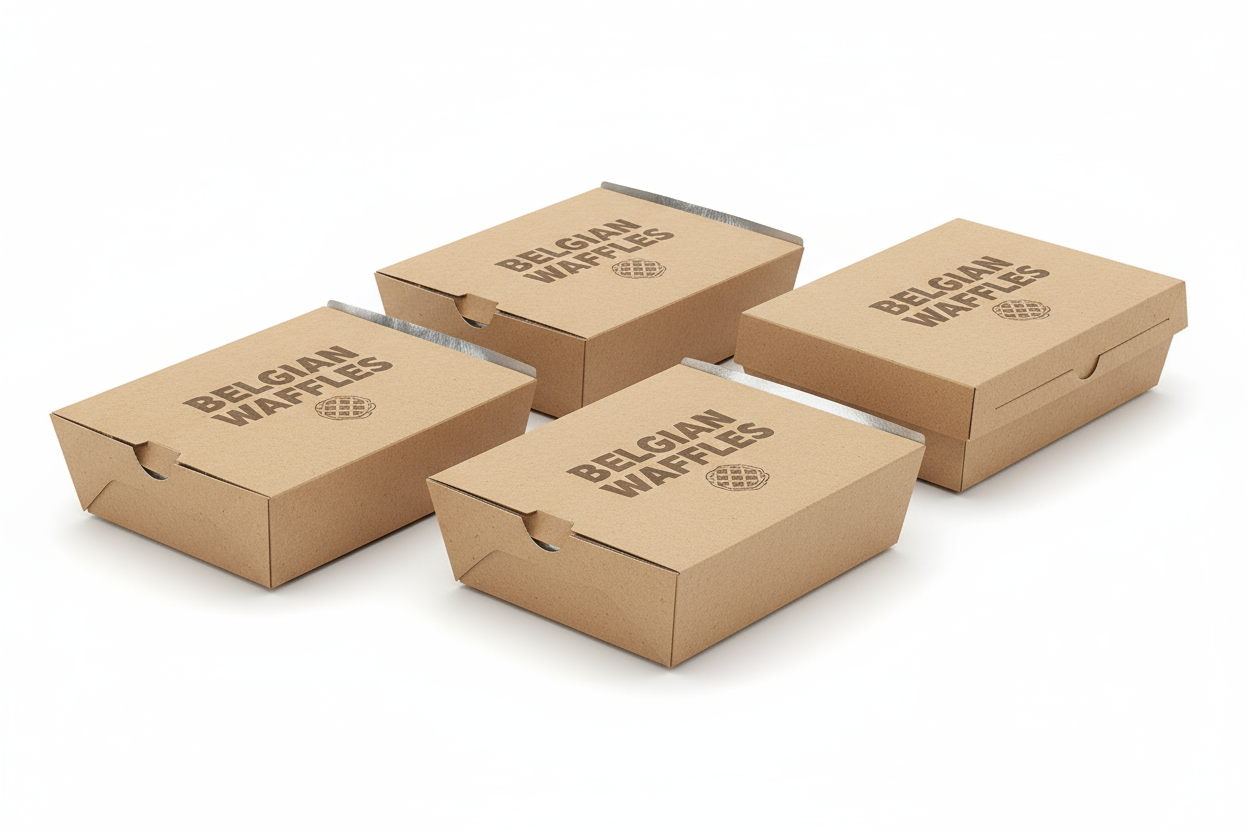 carboard waffle boxes 