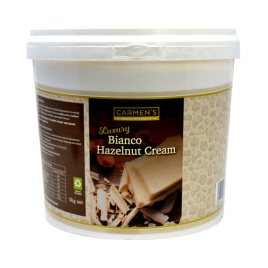 Carmen’s Luxury Bianco Hazelnut Cream Sauce 5kg