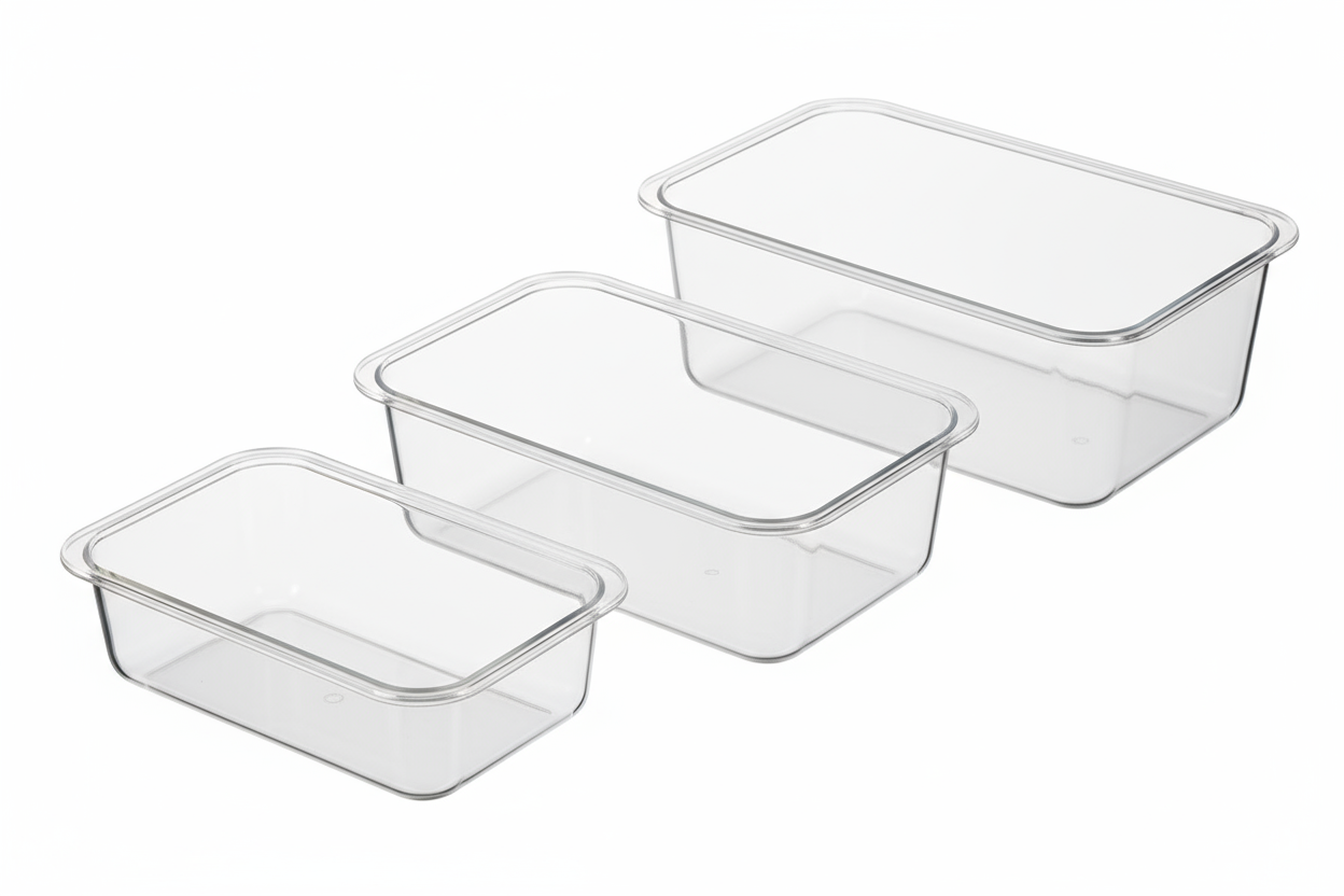 clear microwave contaainers with no lids