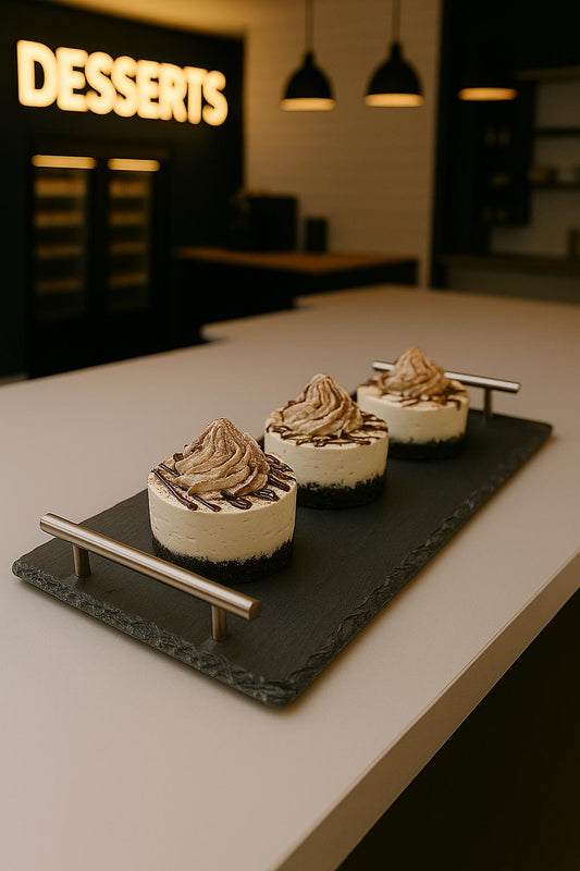 Dirty Chai Mini Cheesecake