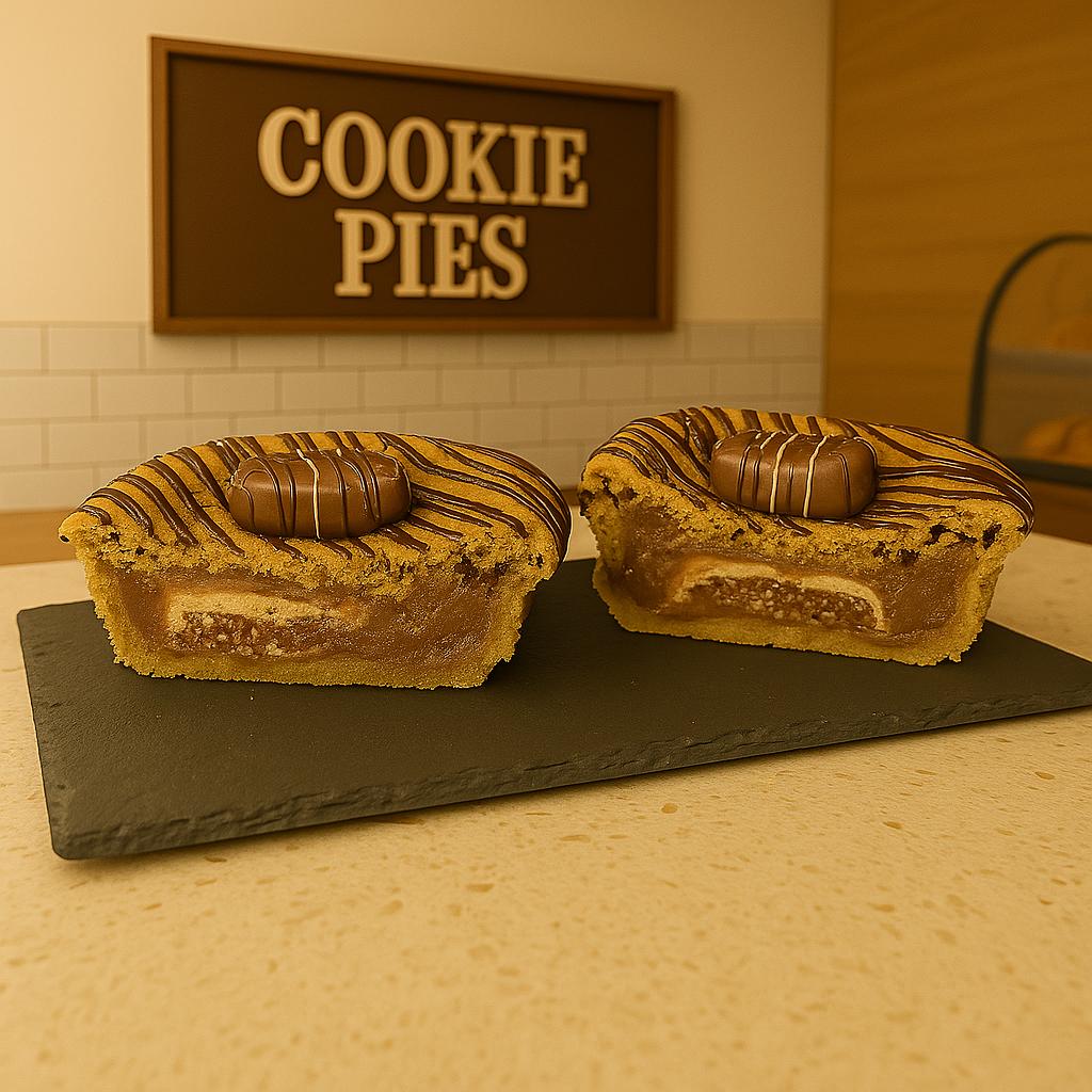 Double Decker Cookie Dough Pie