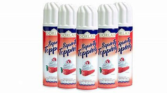 Dorlay Squirty Topping 12x250ml