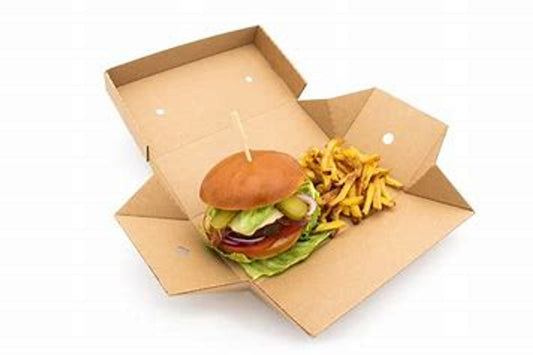 Gourmet Burger & Fries Box