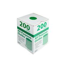 Boxed Roll Contract All Purpose Cloths Green