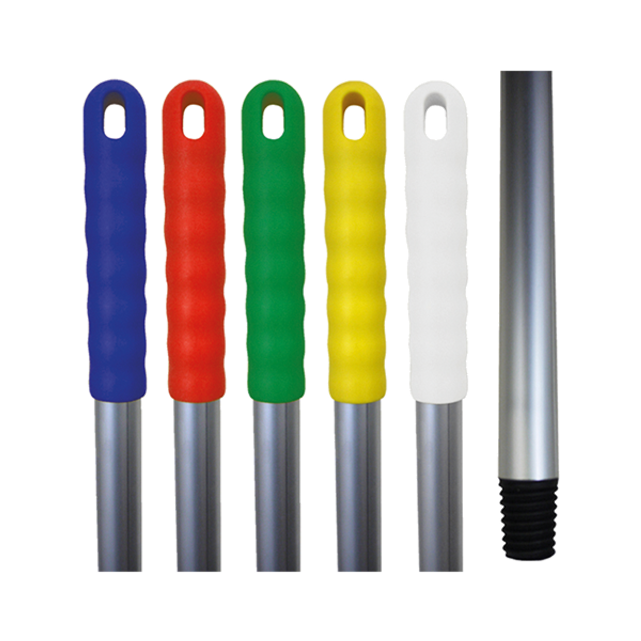 120cm Aluminium Handle Blue