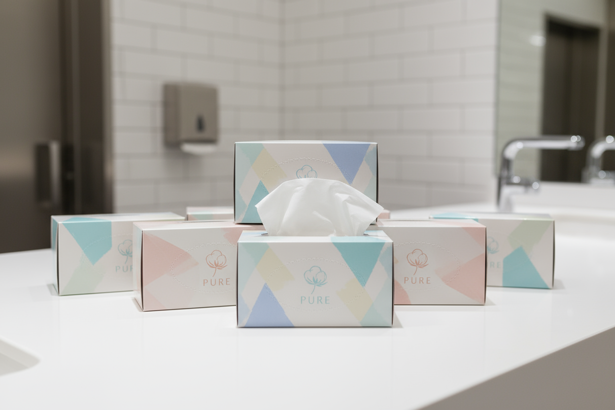 facial tissue boxes 