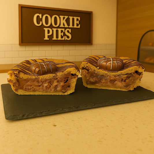Hazelnut Cookie Dough Pie