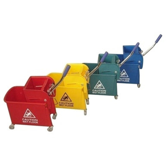 Kentucky Wringer Mop Bucket 17 Litre Blue