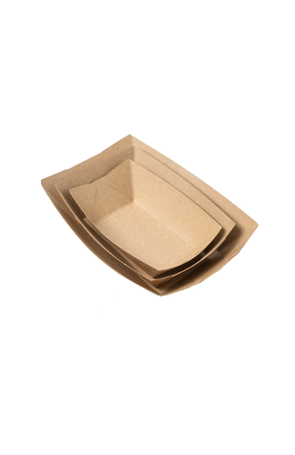 Medium Kraft Trays