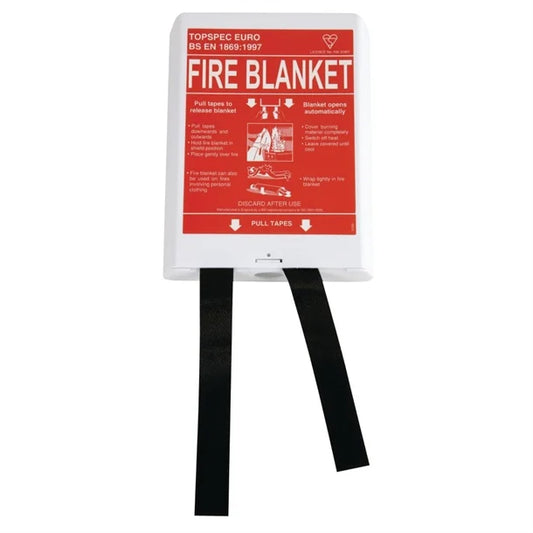 Quick Release Fire Blanket 1m x 1m