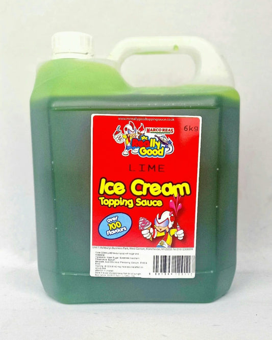 Lime Large Topping Sauce