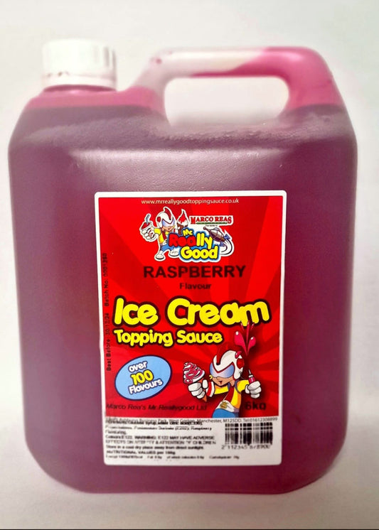 Raspberry Large Topping Sauce