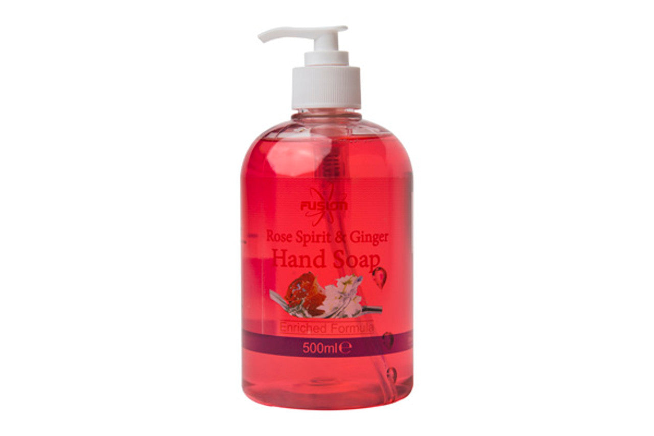 500ml Rose Spirit & Ginger Oil Liquid Bacteriacidal Hand Soap