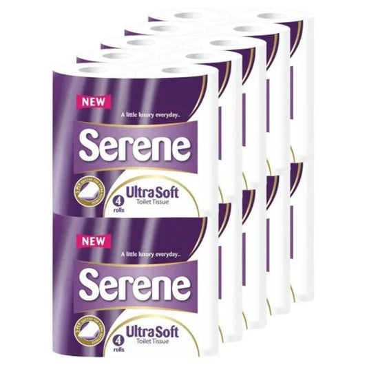 Serene Toilet Rolls Luxury Soft 3ply