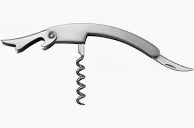 Stainless Steel Waiter's Friend Bottle Opener