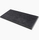 Deluxe Black Rubber Mini Bar Mat 6" x 12"