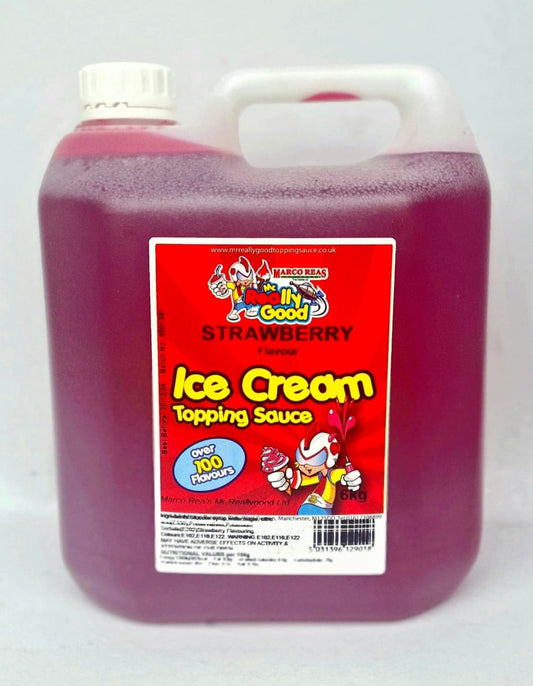 Strawberry Large Topping Sauce