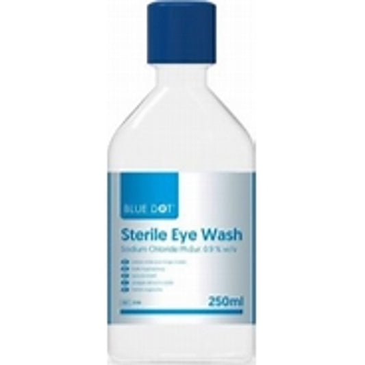 250ml Blue Dot Emergency Eye Wash Solution