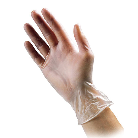 Clear Vinyl Gloves Powder Free